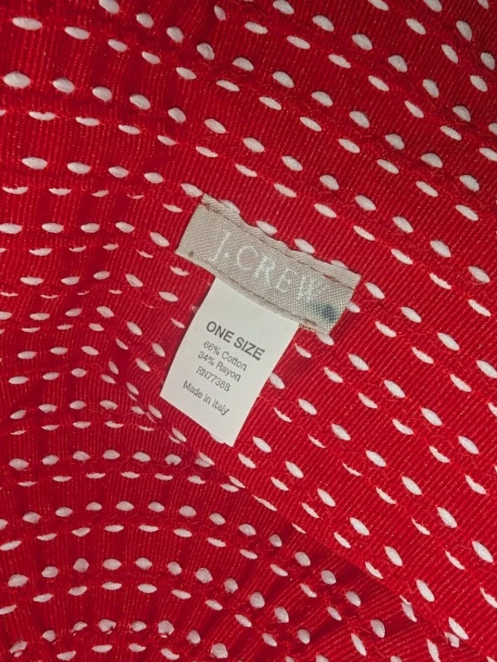 J Crew Made In Italy Bucket Hat